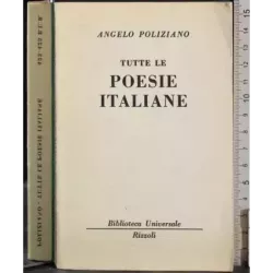 Tutte le poesie italiane