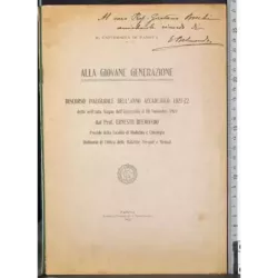 Alla giovane generazione