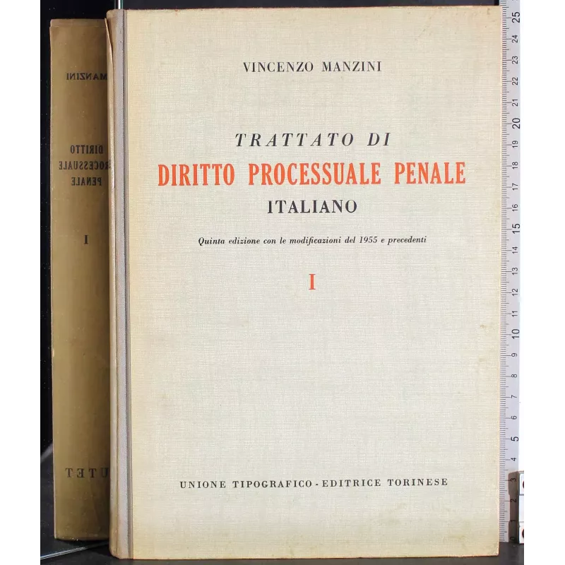 Trattato di diritto processuale penale italiano. Vol 1