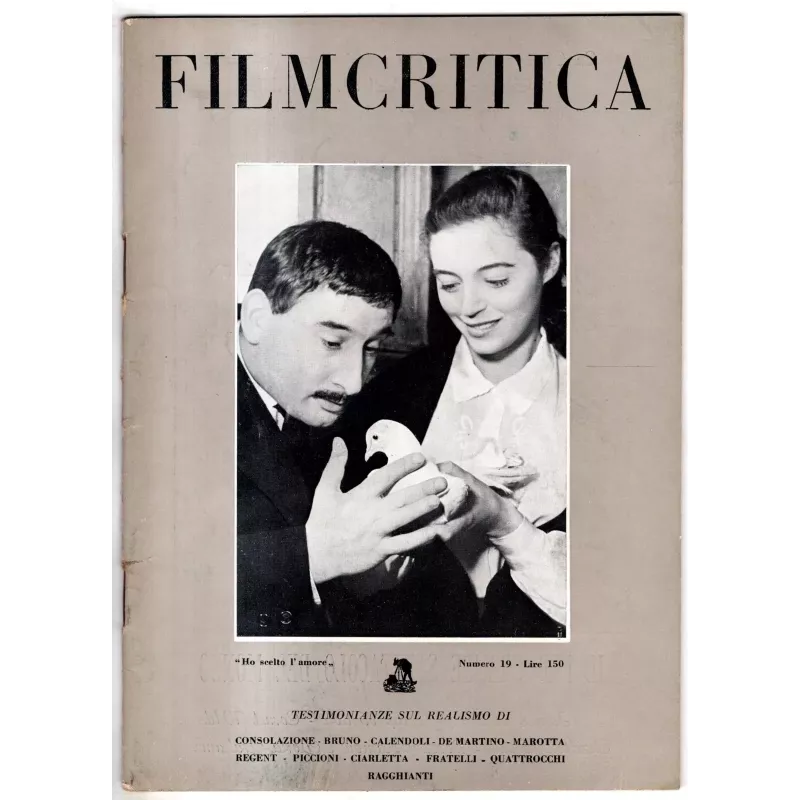 FILMCRITICA - N 19 - 1952