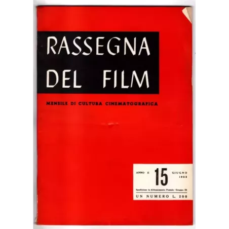 RASSEGNA DEL FILM - N 15 - 1953