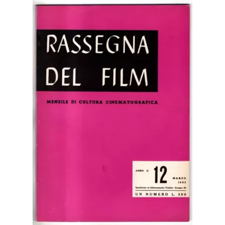 RASSEGNA DEL FILM - N 12 - 1953