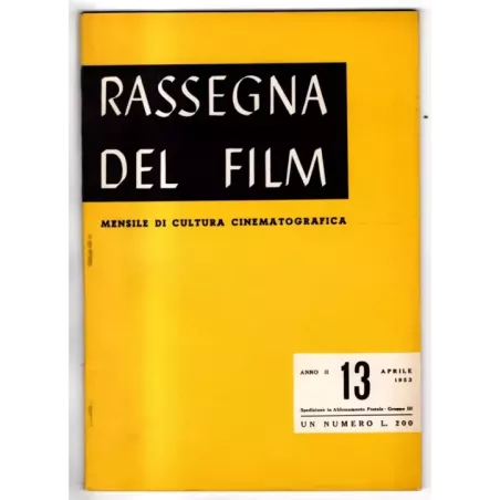 RASSEGNA DEL FILM - N 13 - 1953