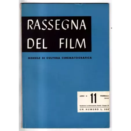 RASSEGNA DEL FILM - N 11 - 1953