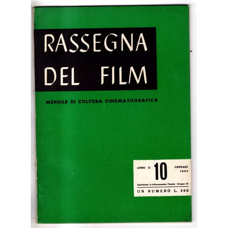 RASSEGNA DEL FILM - N 10 - 1953
