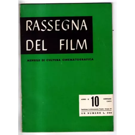 RASSEGNA DEL FILM - N 10 - 1953