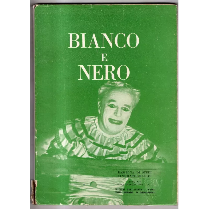 BIANCO E NERO - N 4-5 - 1953