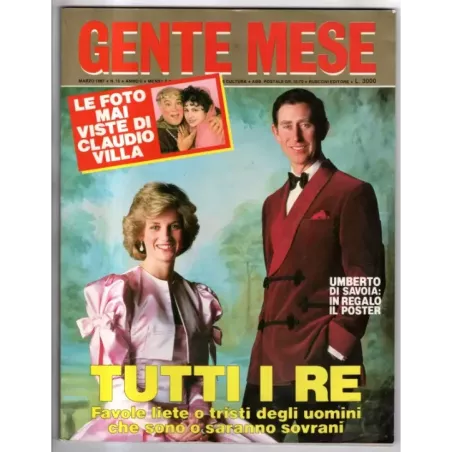 GENTE MESE - N 15 - 1987 - TUTTI I RE