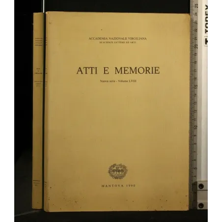 ATTI E MEMORIE VOL 58