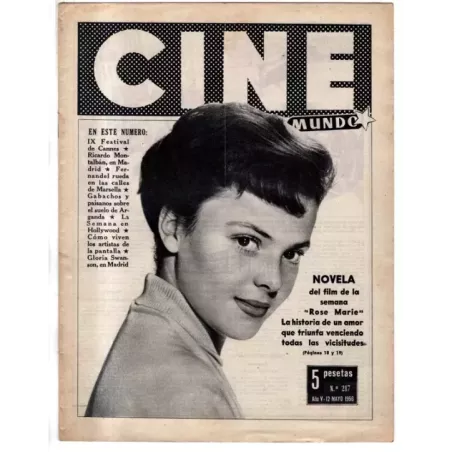 CINE MUNDO - N 217 - 1956