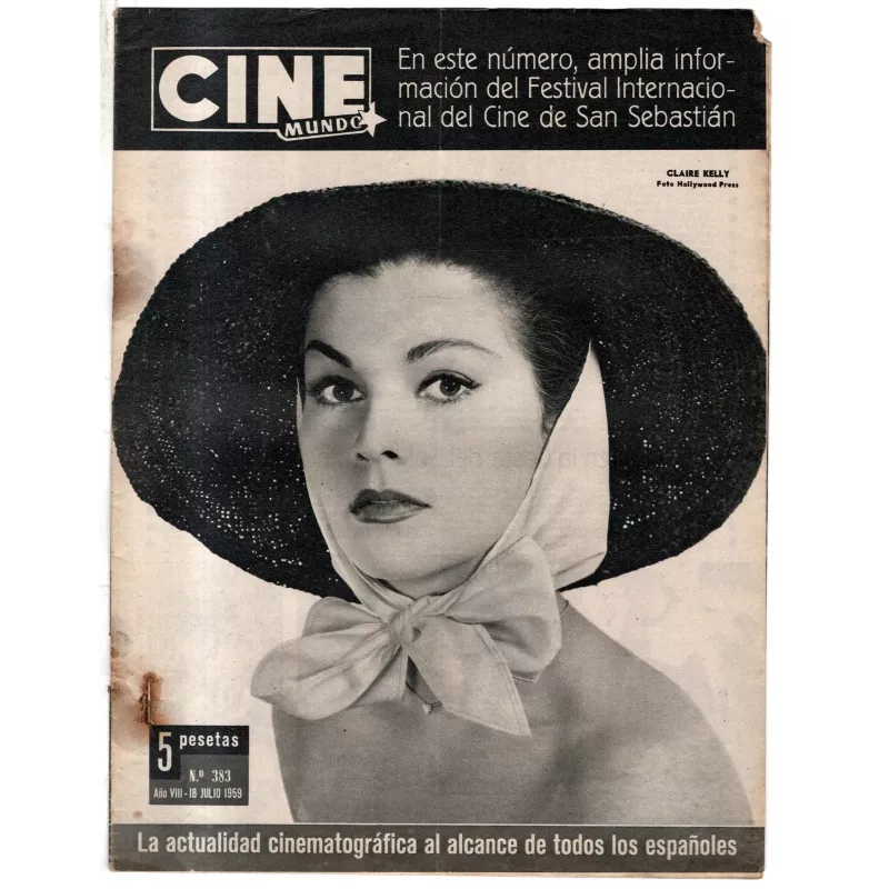 CINE MUNDO - N 383 - 1959