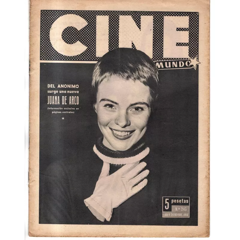 CINE MUNDO - N 245 - 1956