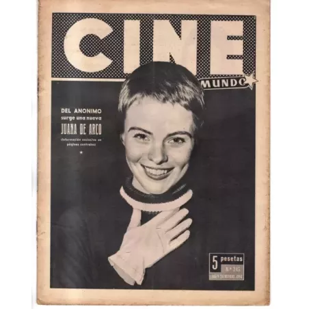 CINE MUNDO - N 245 - 1956