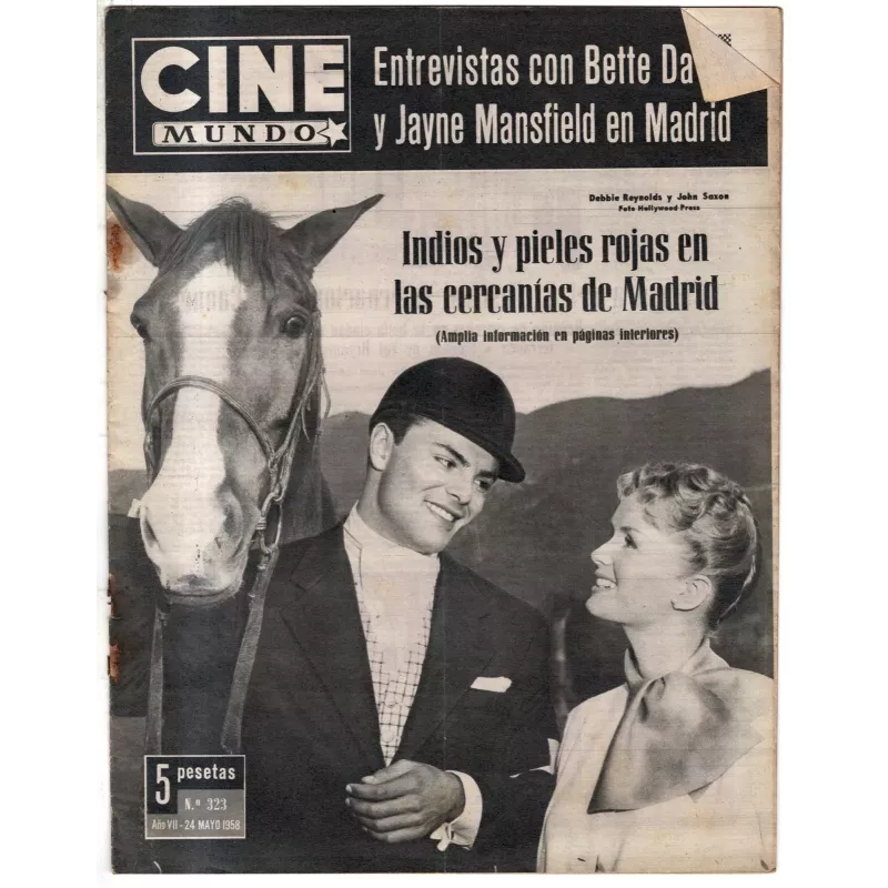 CINE MUNDO - N 323 - 1958