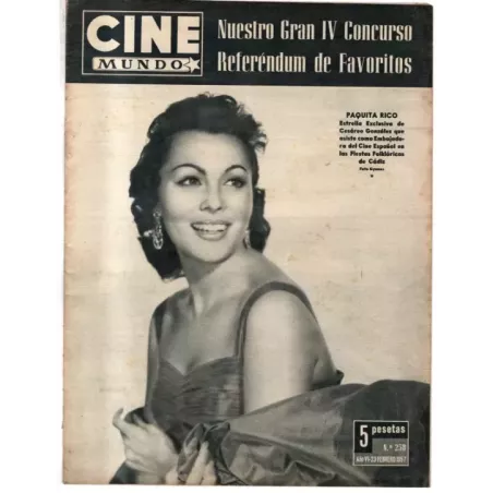 CINE MUNDO - N 258 - 1957