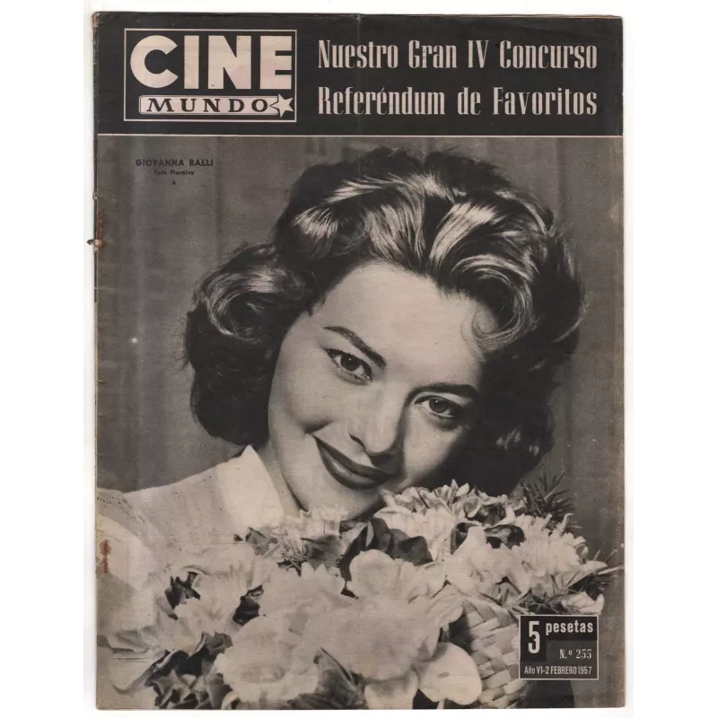 CINE MUNDO - N 255 - 1957