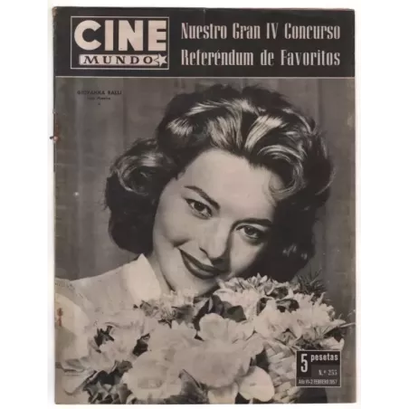 CINE MUNDO - N 255 - 1957
