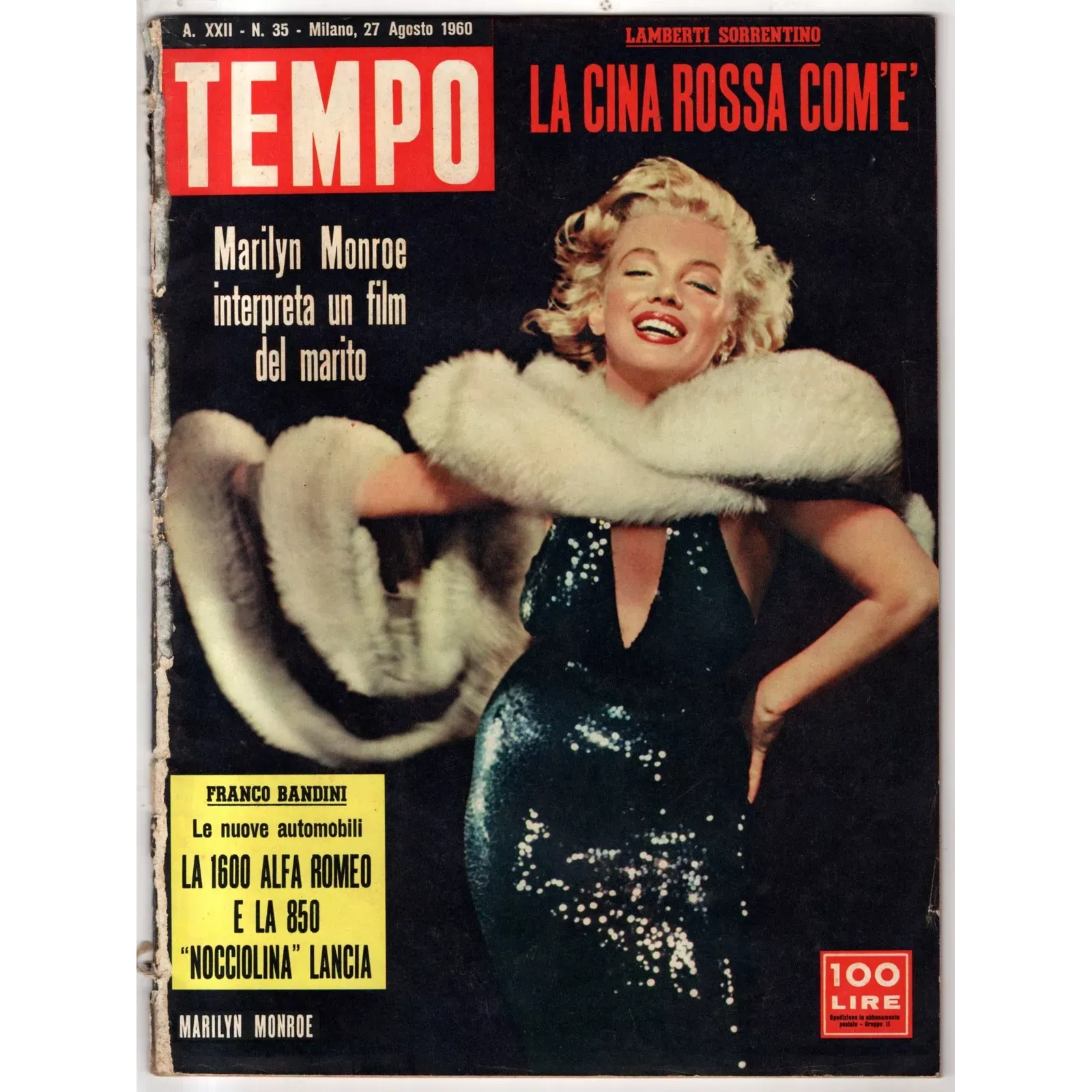 TEMPO - N 35 - 1960 - MARILYN MONROE