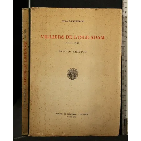 VILLIERS DE L'ISLE-ADAM (1938-1889)