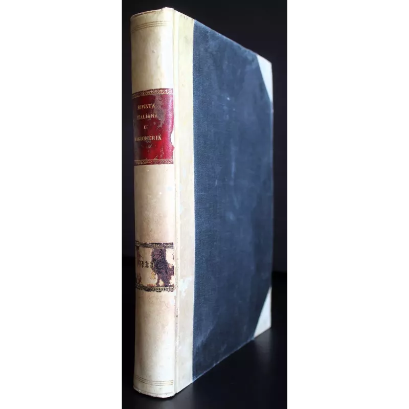 RACCOLTA RIVISTA ITALIANA DI RAGIONERIA - GENNAIO/DICEMBRE - 1929