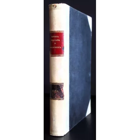 RACCOLTA RIVISTA ITALIANA DI RAGIONERIA - GENNAIO/DICEMBRE - 1924