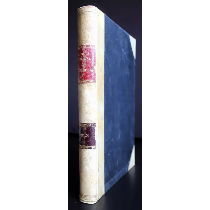 RACCOLTA RIVISTA ITALIANA DI RAGIONERIA - GENNAIO/DICEMBRE - 1923