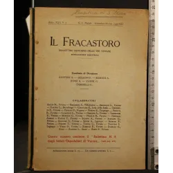 IL FRACASTORO BOLLETTINO SANITARIO DELLE TRE VENEZIE ANNO 30 N.5