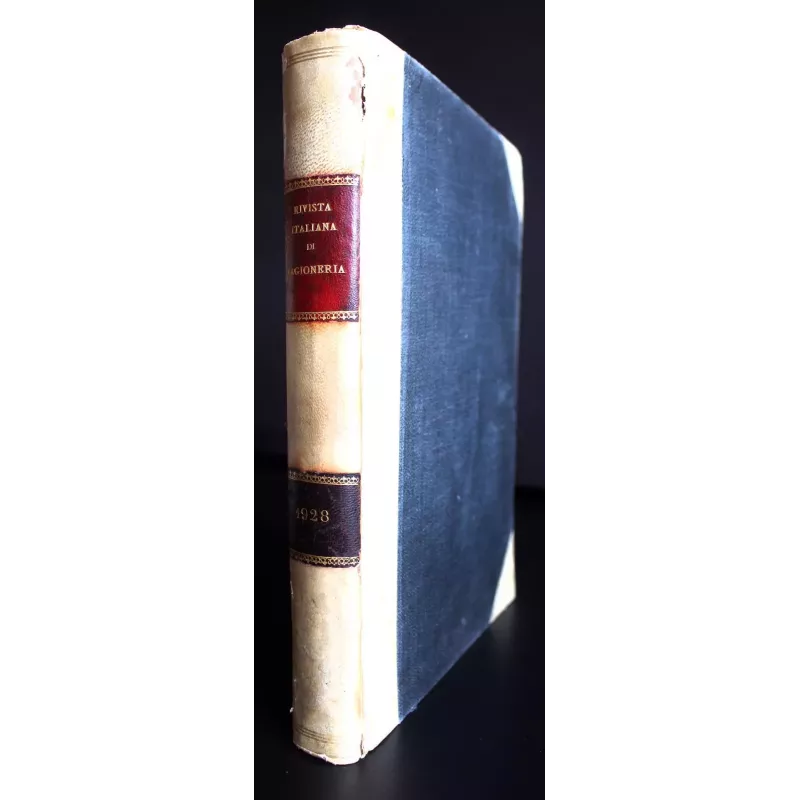 RACCOLTA RIVISTA ITALIANA DI RAGIONERIA - GENNAIO/DICEMBRE - 1928