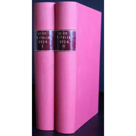 RACCOLTA LE VIE D'ITALIA - GENNAIO/DICEMBRE - 1924