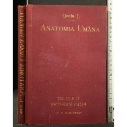 ANATOMIA UMANA VOLUME III PARTE III ESTESIOLOGIA