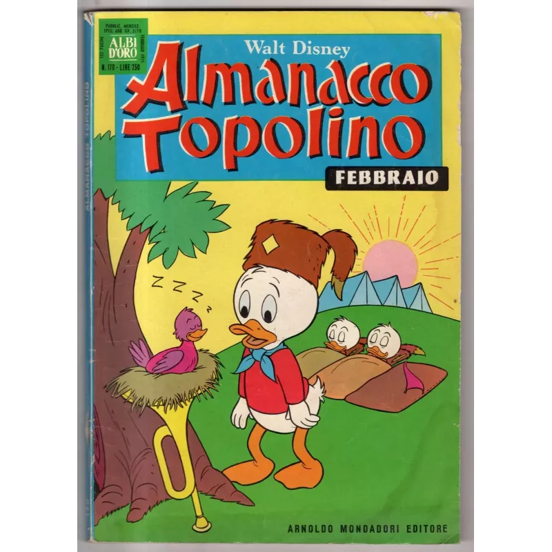 ALMANACCO TOPOLINO - N 170 - 1971
