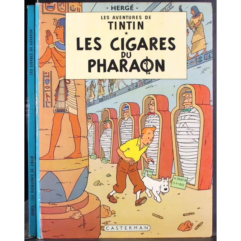 Les aventures de Tintin. Les cigares du pharaon