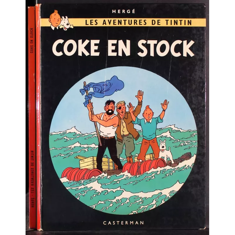 Les aventures de Tintin. Coke en stock