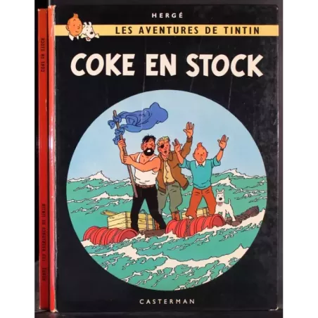 Les aventures de Tintin. Coke en stock