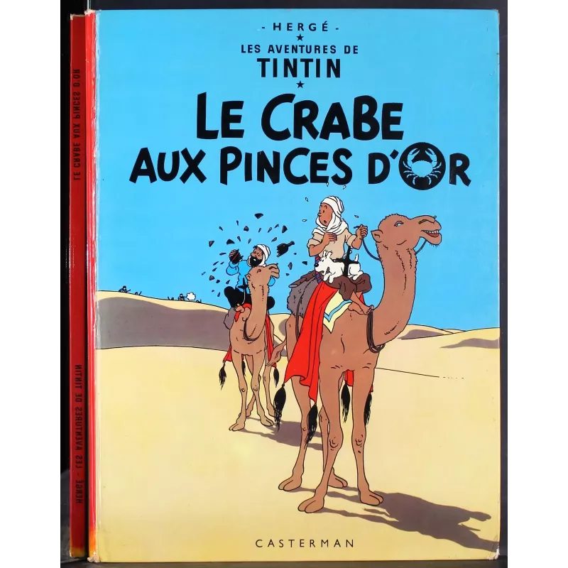 Les aventures de Tintin. Le crabe aux pinces d'or