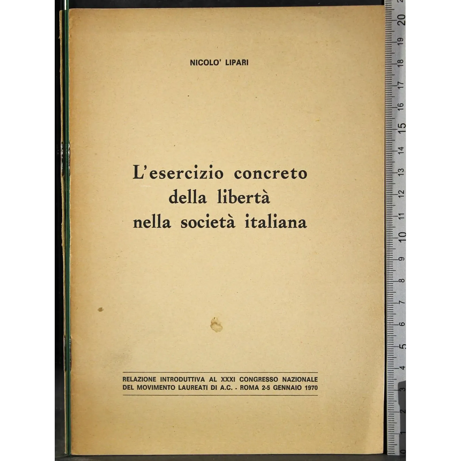 Esercizio concreto libertà nella società italiana