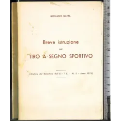 Breve istruzione sul tiro a segno sportivo