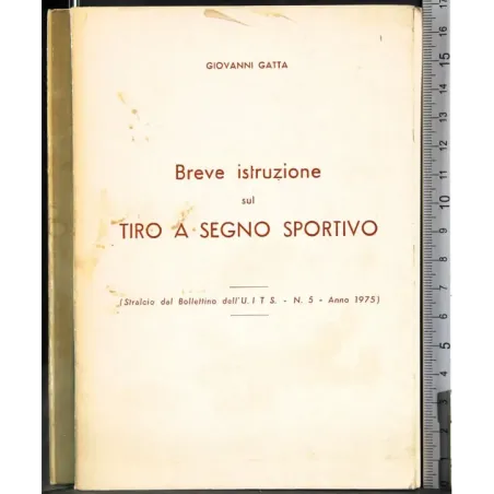 Breve istruzione sul tiro a segno sportivo