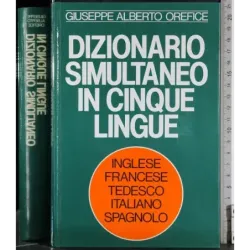 Dizionario simultano in cinque lingue