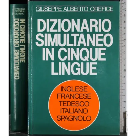Dizionario simultano in cinque lingue