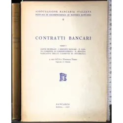 Contratti bancari. Tomo I