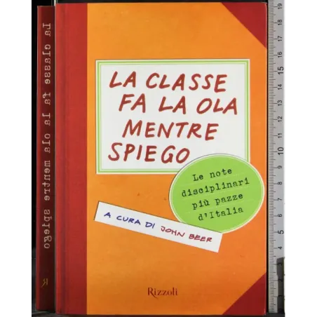 La classe fa la ola mentre spiego