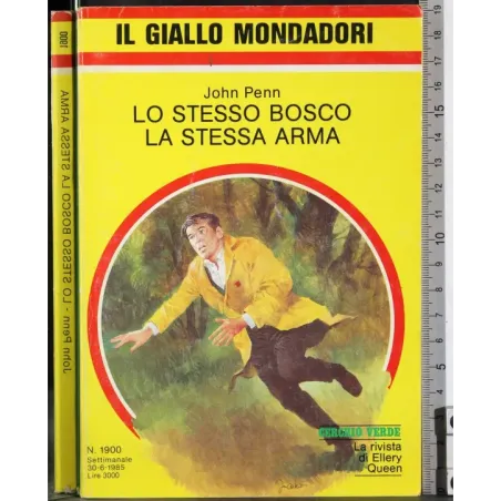 Lo stesso bosco. La stessa arma