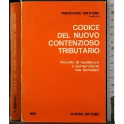 Codice del nuovo cintenzioso tributario
