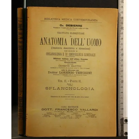 TRATTATO ELEMENTARE DI ANATOMIA DELL'UOMO VOL 2, PARTE 2 PUNTATA