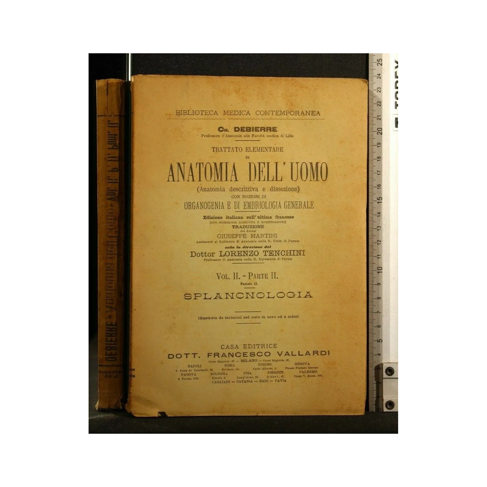 TRATTATO ELEMENTARE DI ANATOMIA DELL'UOMO VOL 2, PARTE 2 PUNTATA