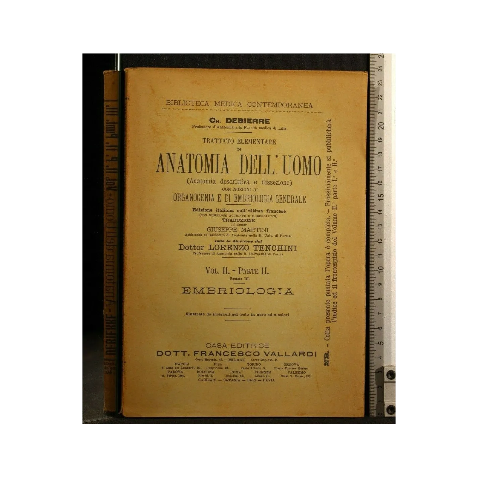 TRATTATO ELEMENTARE DI ANATOMIA DELL'UOMO VOL 2, PARTE 2 PUNTATA