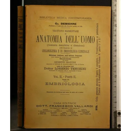 TRATTATO ELEMENTARE DI ANATOMIA DELL'UOMO VOL 2, PARTE 2 PUNTATA