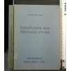 INTRODUZIONE ALLA PSICOLOGIA SOCIALE PSICOLOGICA/1