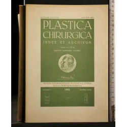 PLASTICA CHIRURGICA INDEX ET ARCHIVUM VOLUME V 1981